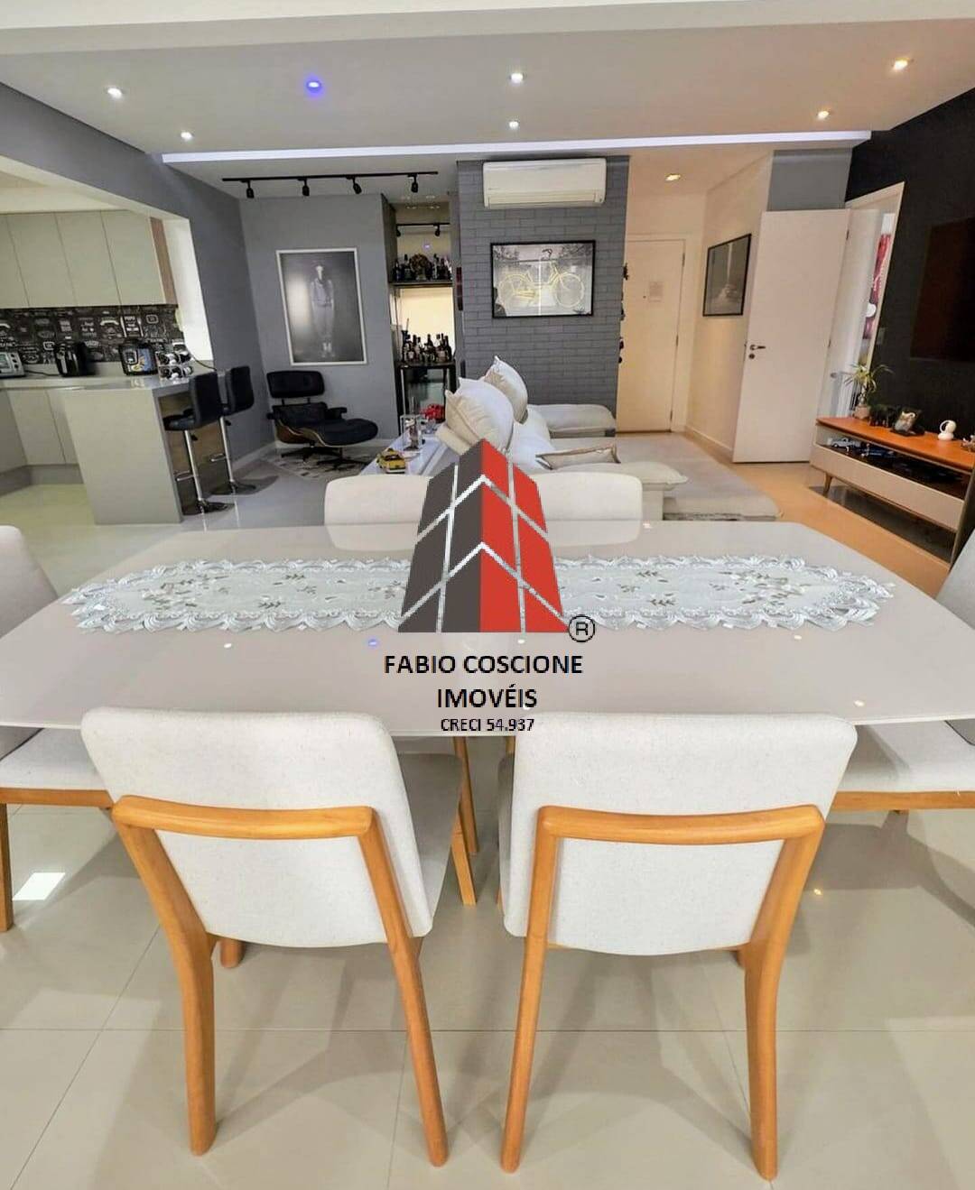 Apartamento à venda com 3 quartos, 134m² - Foto 3