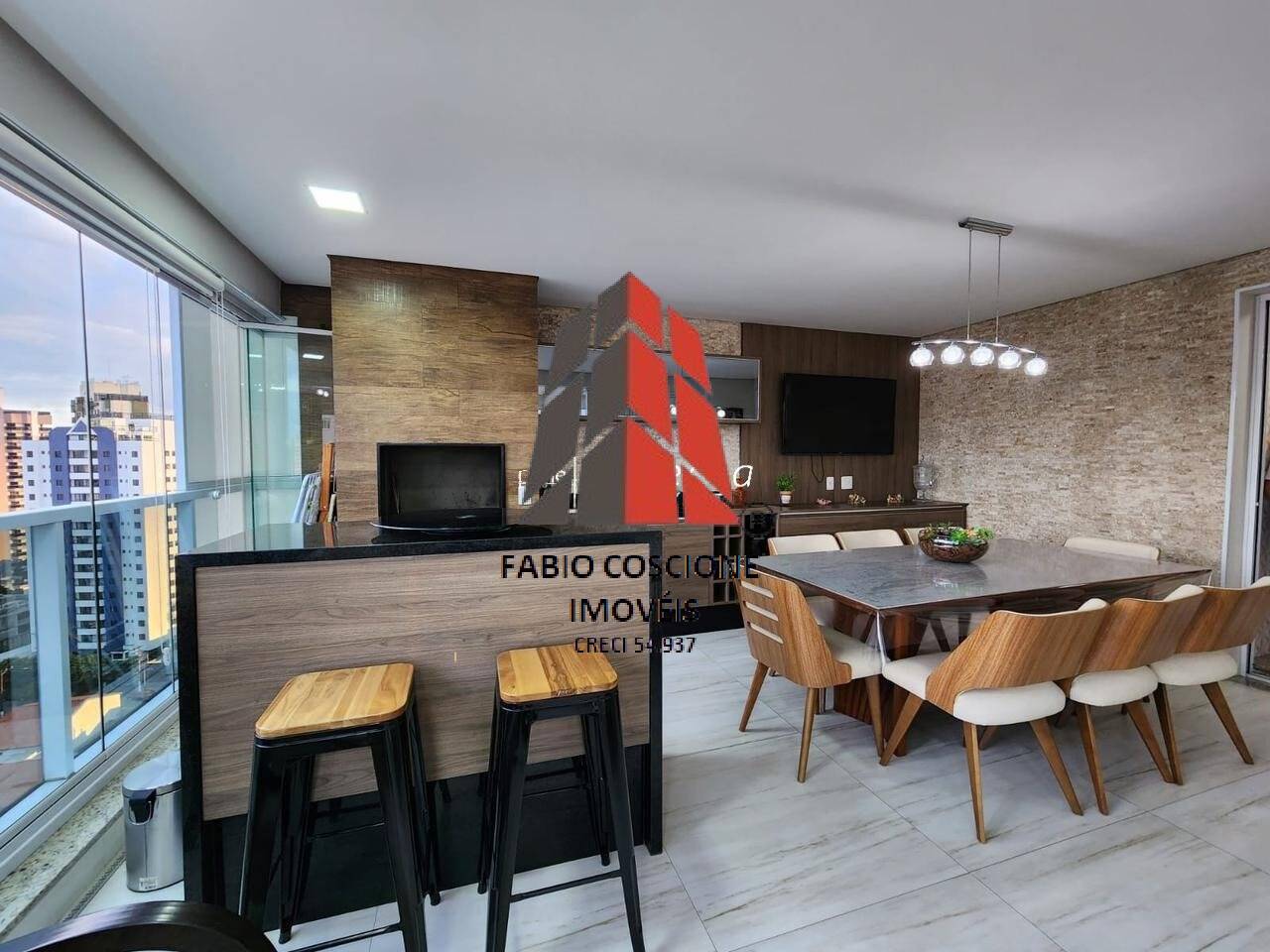 Apartamento à venda com 3 quartos, 165m² - Foto 1